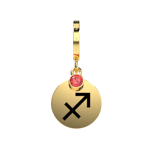 sagittarius-charm-gold