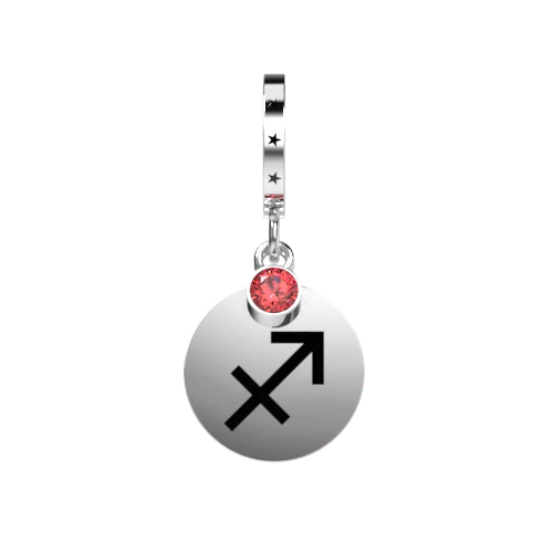 sagittarius-charm-silver