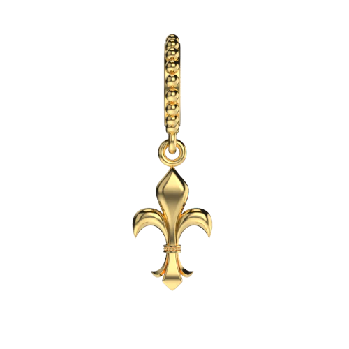 fleur-de-lis-charm-gold