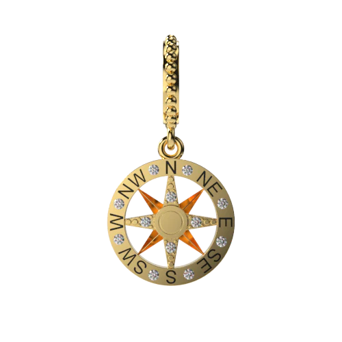 travel-compass-charm-gold