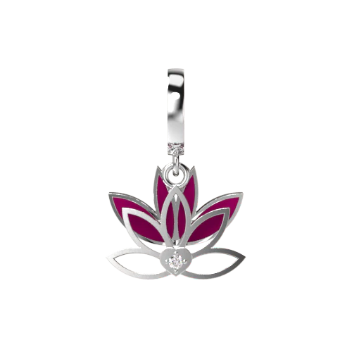 the-lotus-charm-silver