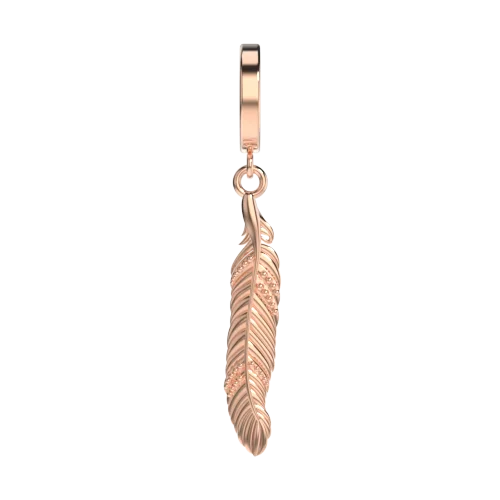 hello-hopeful-feather-charm-rosegold