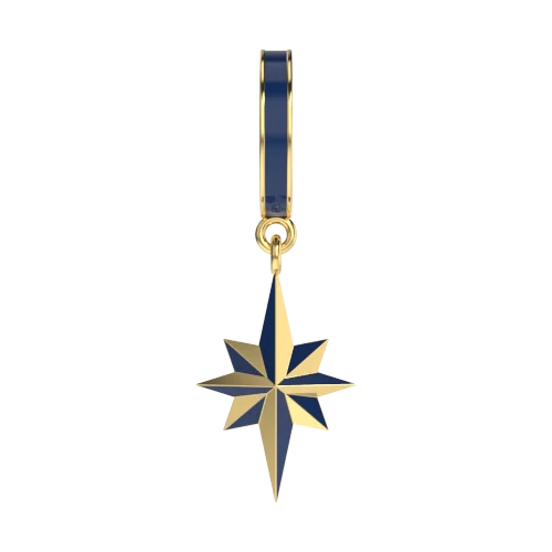 my-north-star-charm-gold