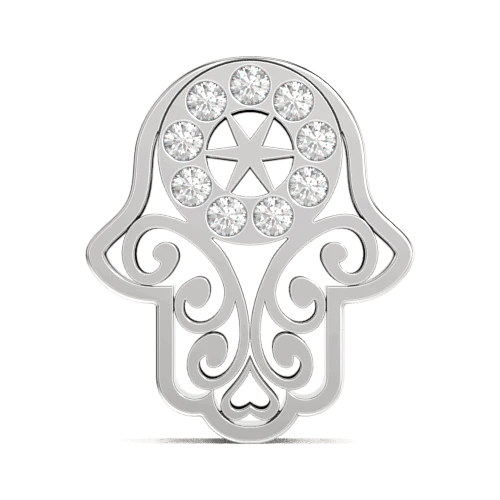 hamsa-charm-silver