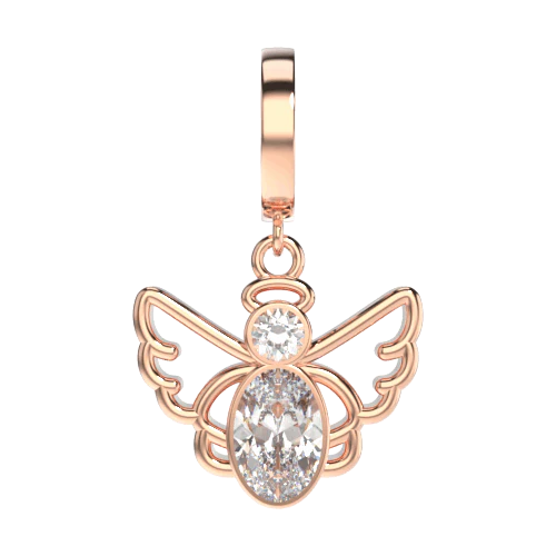 shiny-angel-charm-rosegold