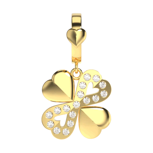 star-clover-charm-gold