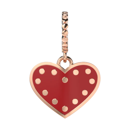 emotional-red-heart-charm-rosegold