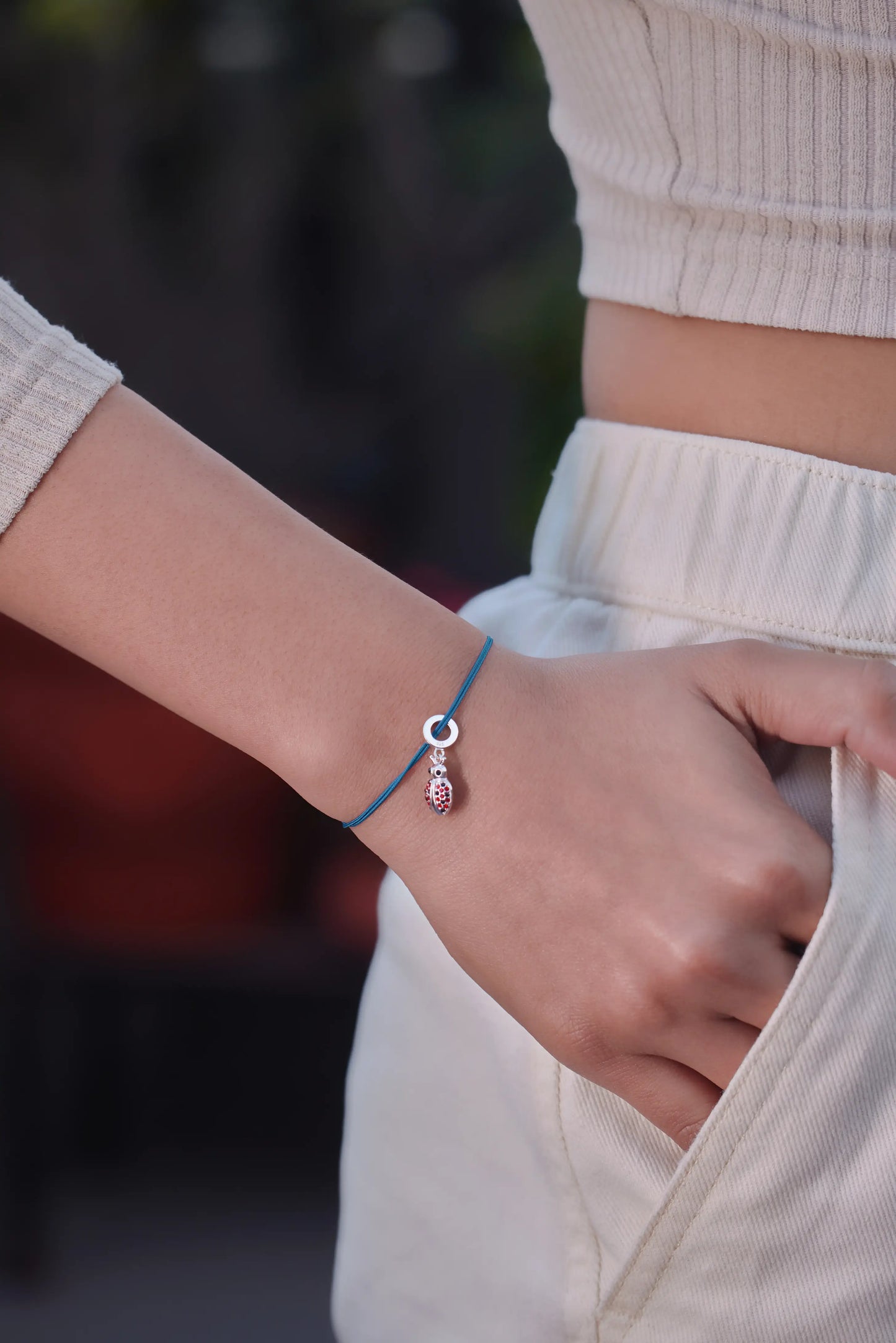 Two Macrame Strings Bracelet