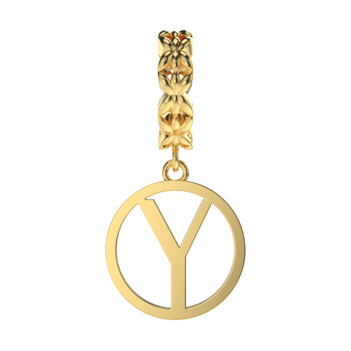 y-charm-gold