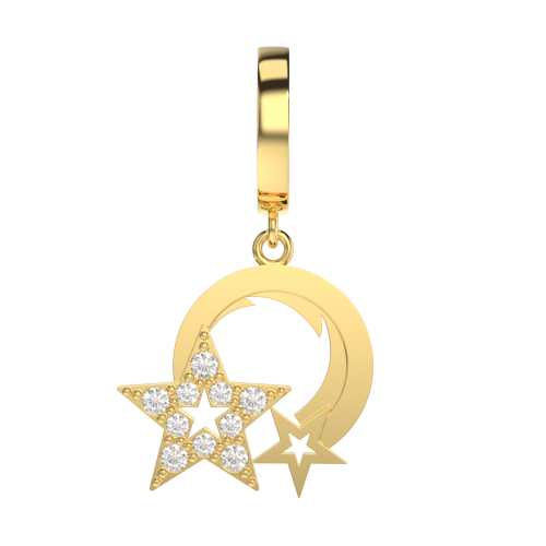 shooting-star-charm-gold