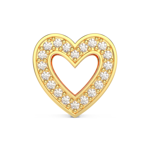 studded-heart-charm-gold