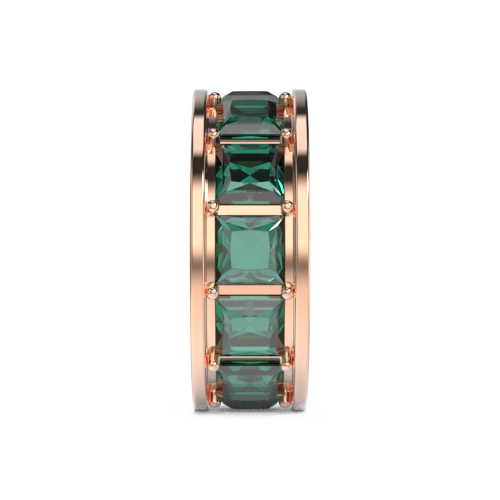 round-green-spacer-charm-rosegold