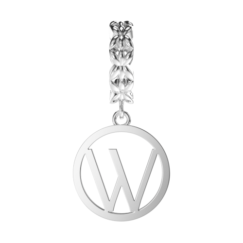 w-alphabet-silver