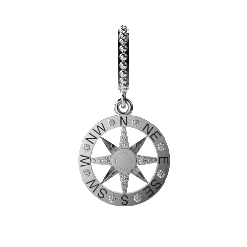 travel-compass-charm-silver
