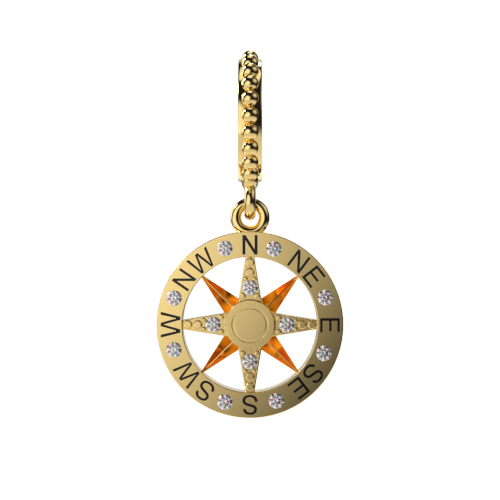 travel-compass-charm-gold