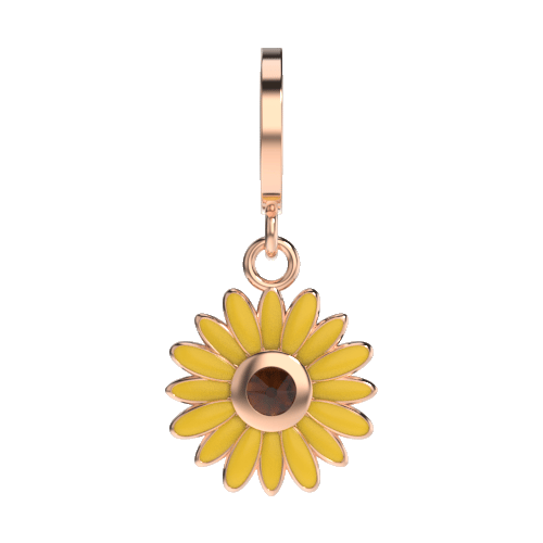 the-bright-sunflower-charm-rosegold