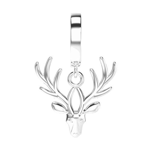 the-reindeer-charm-silver