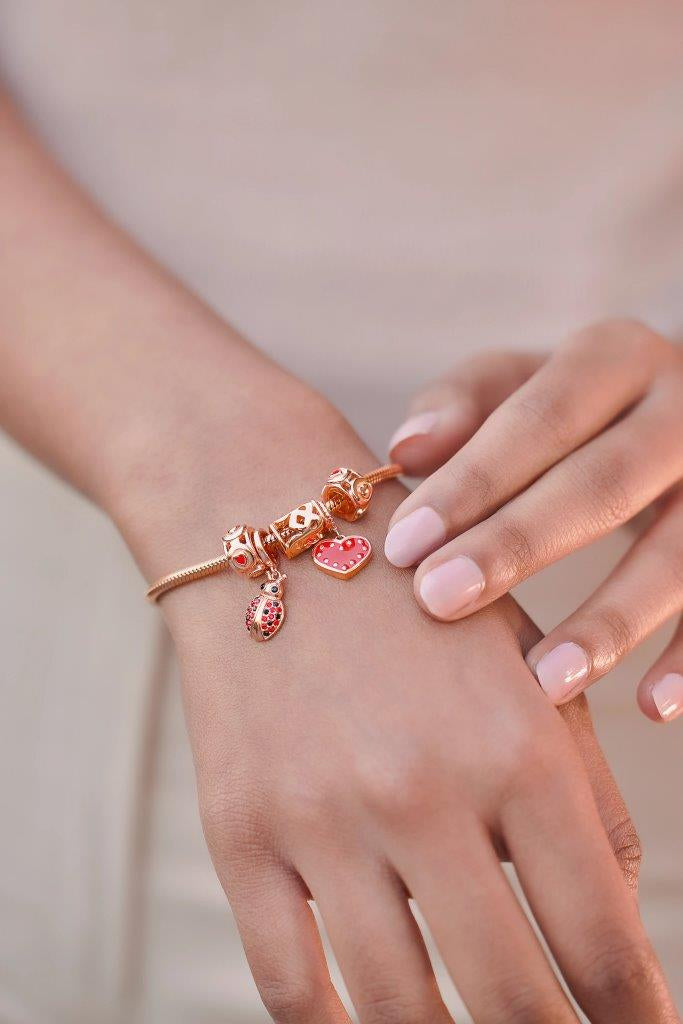 emotional-red-heart-charm-rosegold